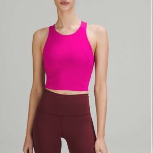 Lululemon Invigorate Training Top in Ripened Raspberry